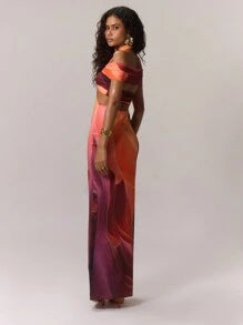 MUSERA Twist Halterneck Maxi Dress