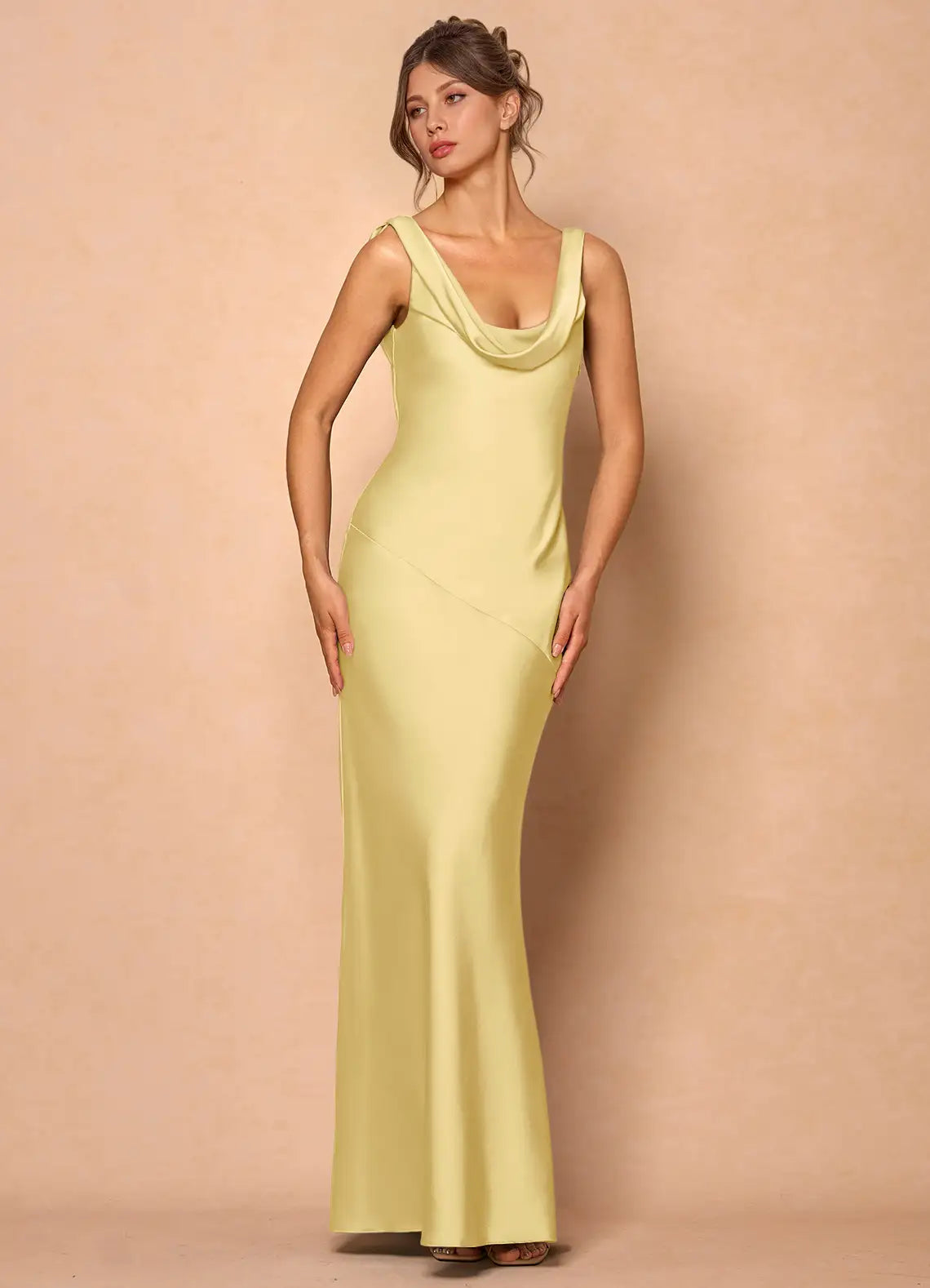 Rylina Lemon Sorbet Maxi Dress