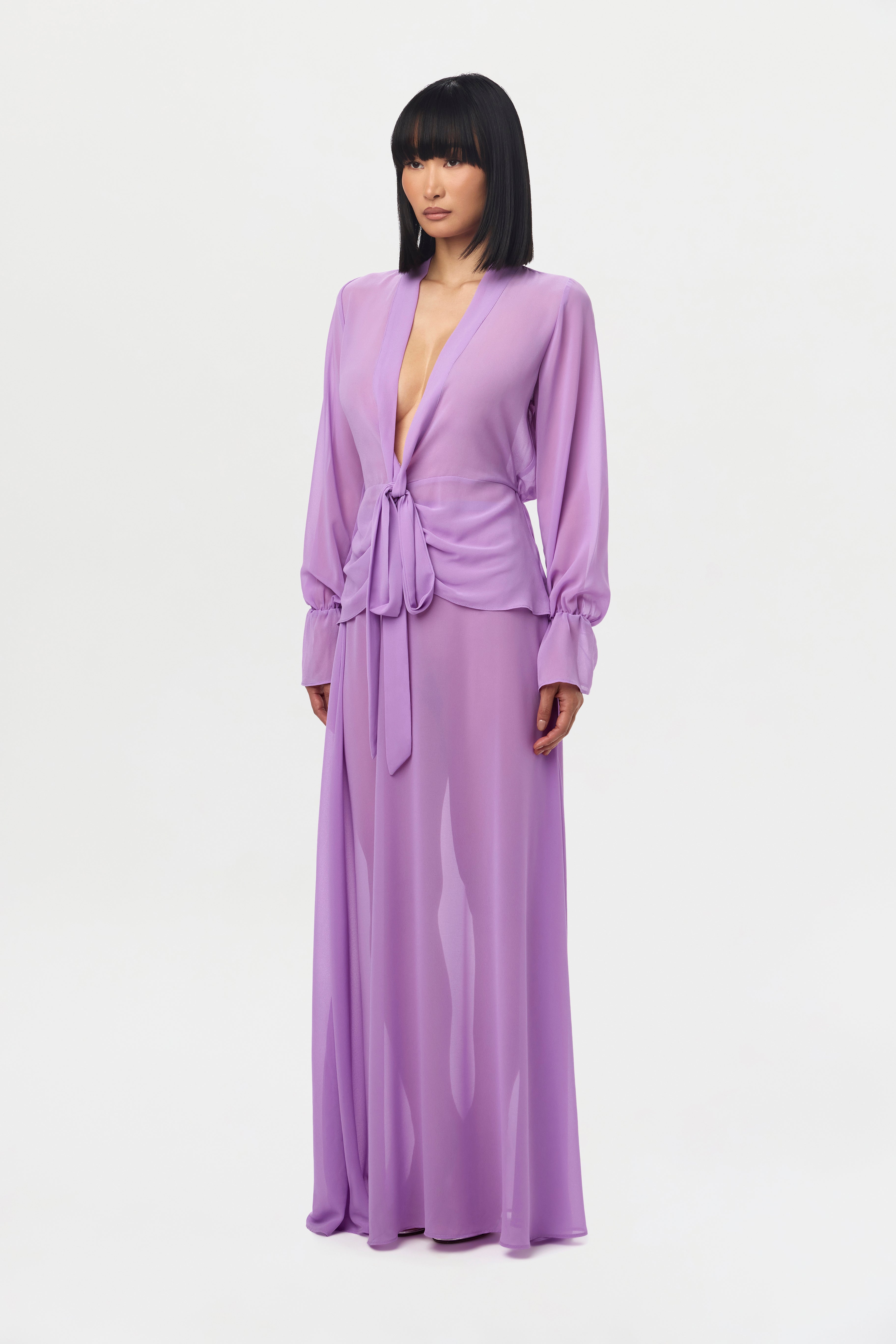 Chiffon Maxi Skirt