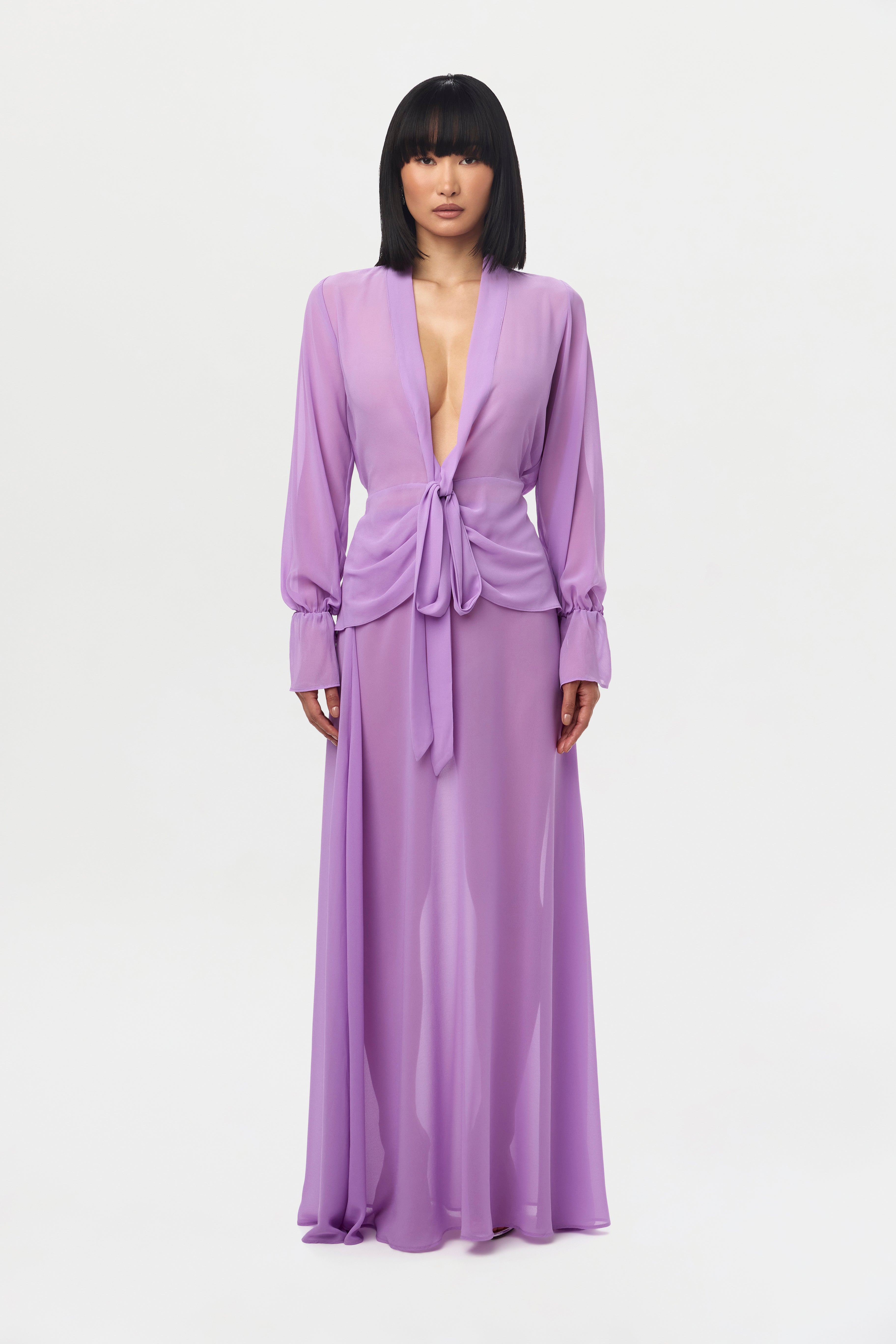 Chiffon Maxi Skirt